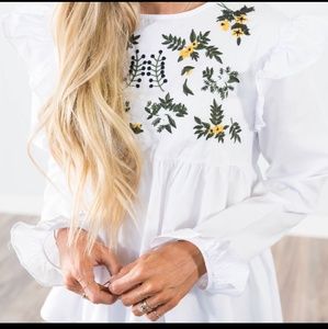 Shop Stevie long sleeve top